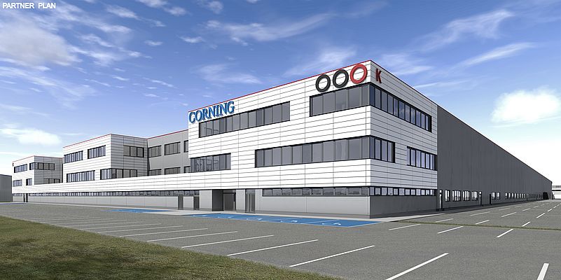 Corning ouvre une usine de fibres optiques en Pologne