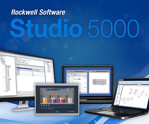 Studio 5000 a une interface utilisateur qui offre une prise en charge multi-écrans