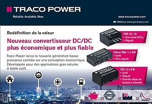 Convertisseur DC/DC de Traco Power