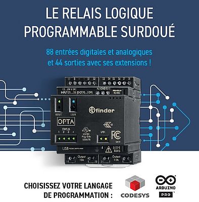 FINDER OPTA, le premier relais logique programmable