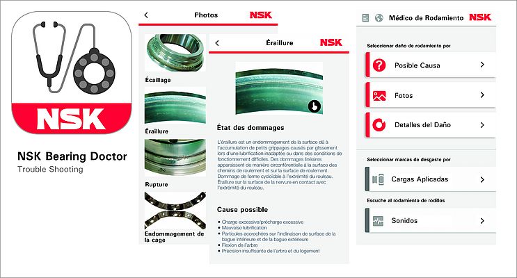 NSK Bearing Doctor disponible en français